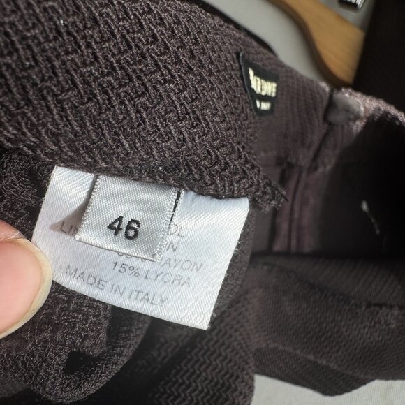 Marlowe Brown Knit Pant Suit 46 - Picture 8 of 8